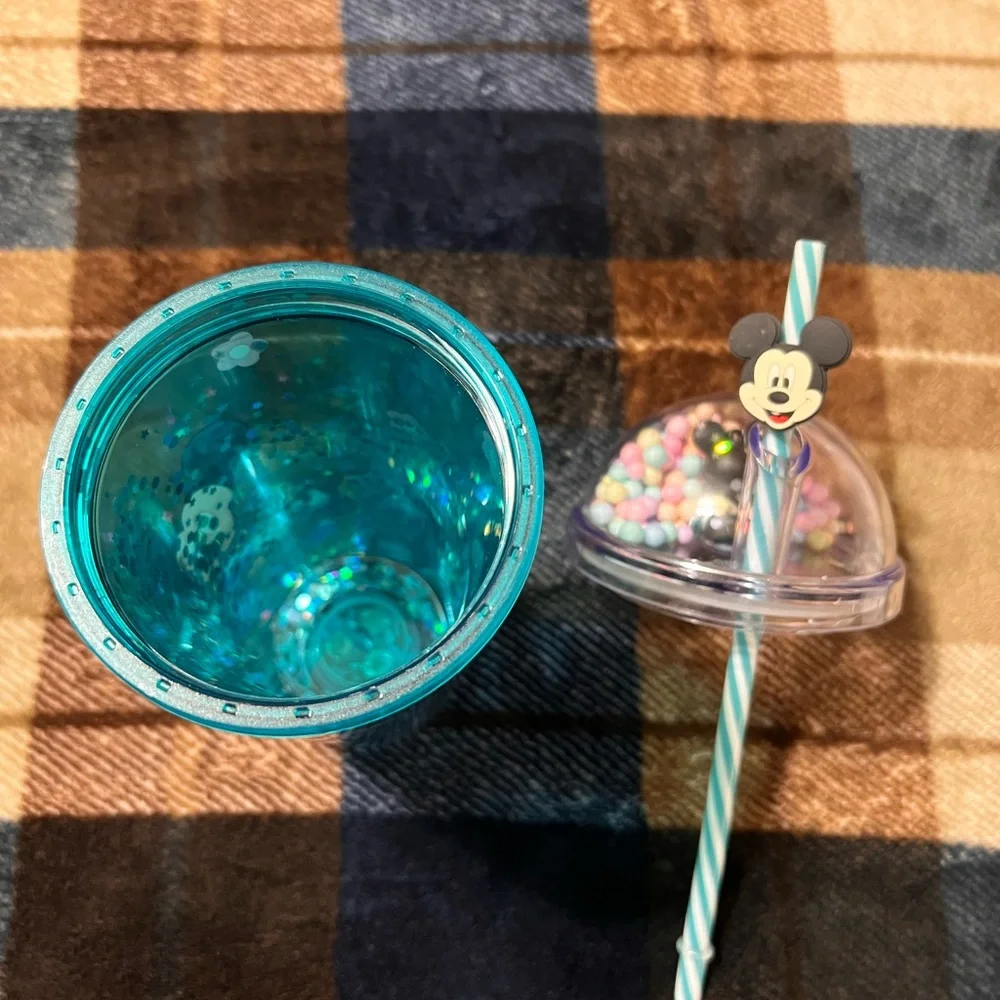 Mickey Mouse Party Tumbler with Straw